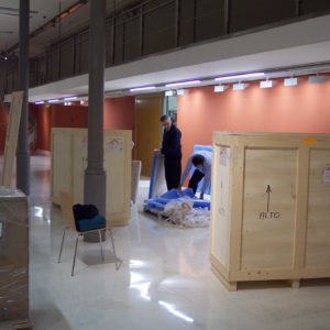 Renzo Bellanca – Mostra Emoción e Erosión – Allestimento