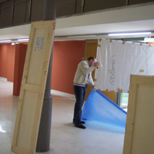Renzo Bellanca – Mostra Emoción e Erosión – Allestimento