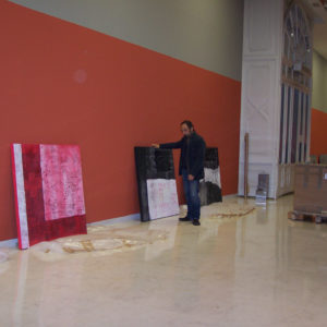 Renzo Bellanca – Mostra Emoción e Erosión – Allestimento