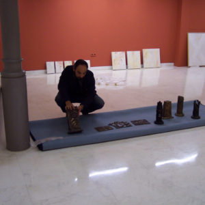 Renzo Bellanca – Mostra Emoción e Erosión – Allestimento