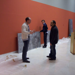 Renzo Bellanca – Mostra Emoción e Erosión – Allestimento