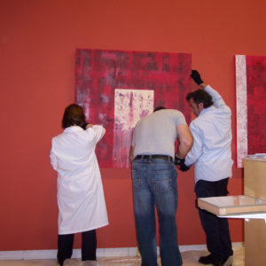 Renzo Bellanca – Mostra Emoción e Erosión – Allestimento