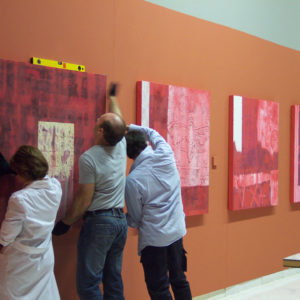 Renzo Bellanca – Mostra Emoción e Erosión – Allestimento