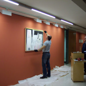 Renzo Bellanca – Mostra Emoción e Erosión – Allestimento