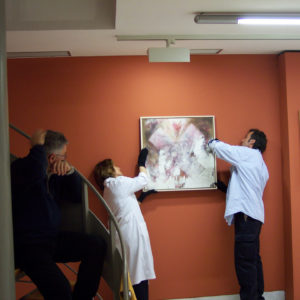 Renzo Bellanca – Mostra Emoción e Erosión – Allestimento
