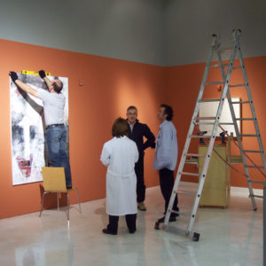 Renzo Bellanca – Mostra Emoción e Erosión – Allestimento