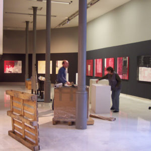 Renzo Bellanca – Mostra Emoción e Erosión – Allestimento