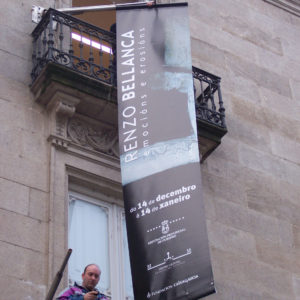 Renzo Bellanca – Mostra Emoción e Erosión – Allestimento